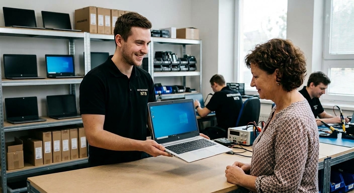 Proč u nás koupit repasovaný notebook do 5.000 Kč?